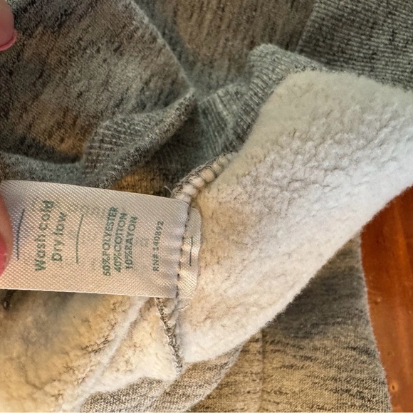 Marine Layer Heather Gray Women's Hoodie - Picture 7 of 8